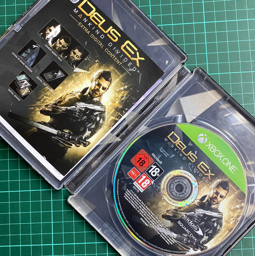 Deus Ex: Mankind Edition | SteelBook | XBOX ONE | Used Game