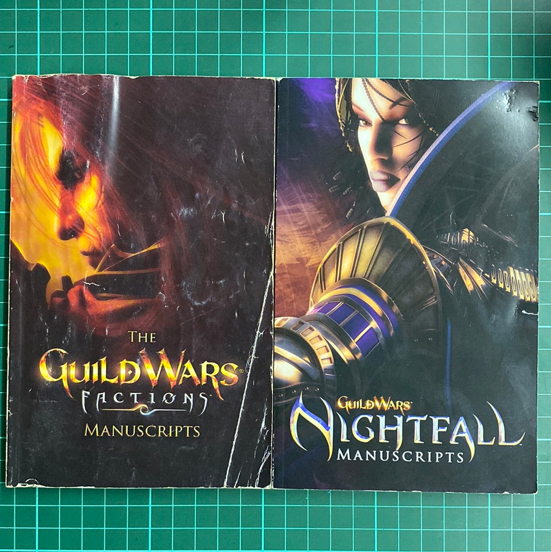 Guild Wars Factions | 2 Book Manuals | PC | Used Game