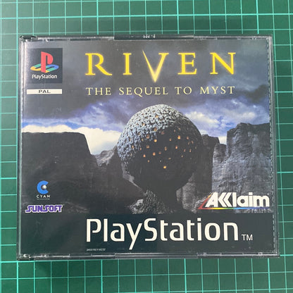 Riven: The Sequel to Myst | PS1 | Used Game