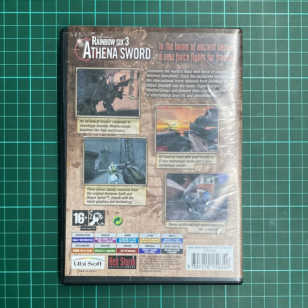 Rainbow Six 3: Athena Sword | Ubisoft | PC | Used Game