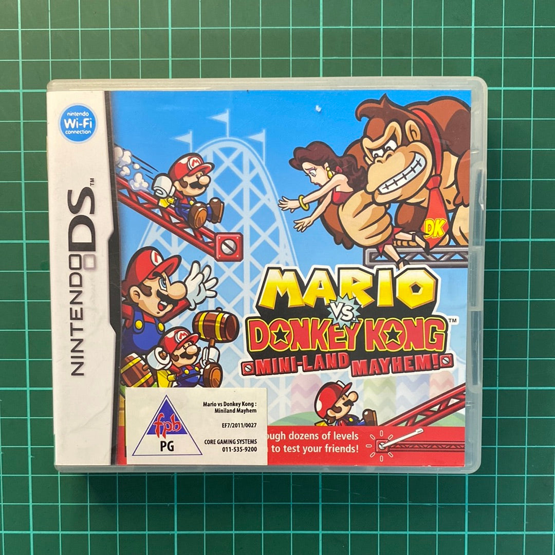 Mario vs Donkey Kong: Mini Land Mayhem | Nintendo DS | Used Game