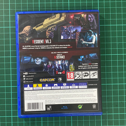 Resident Evil 3 | Playstation 4 | PS4 | Used Game