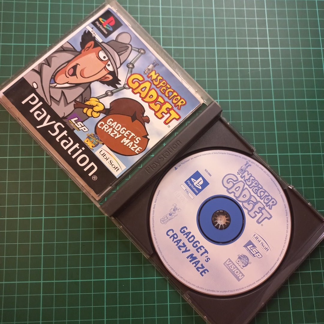 Inspector Gadget: Gadget's Crazy Maze | PS1 | Used Game - RetroguySA