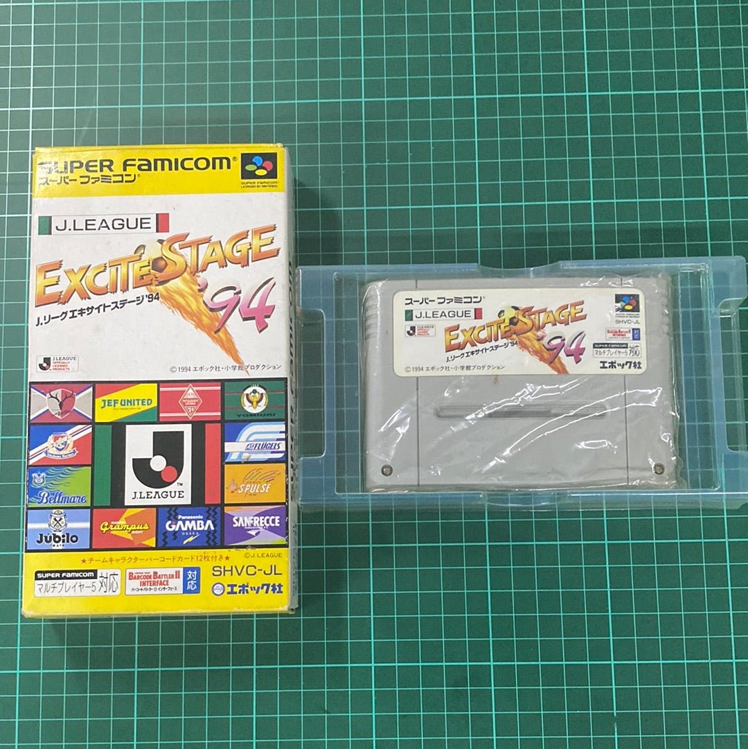 J.League Excite Stage '94 | JPN | Import | Super Famicom | Nintendo | Used Game - RetroguySA