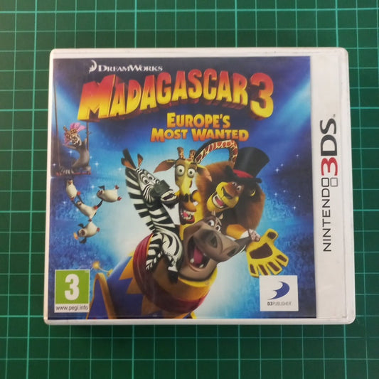 Madagascar 3: Europe's Most Wanted | Nintendo 3DS | Used Game - RetroguySA