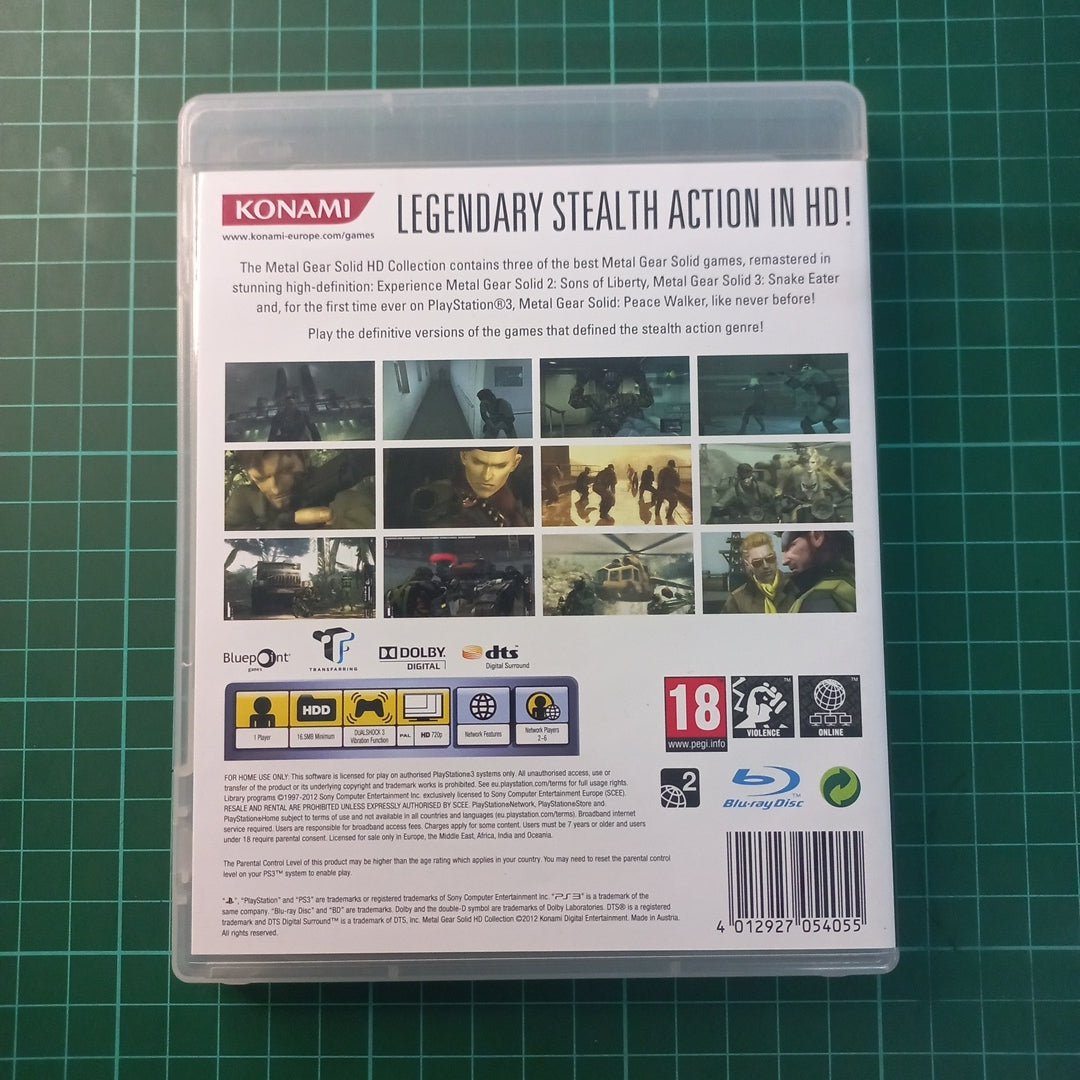 Metal Gear Solid: HD Collection | Playstation 3 | PS3 | Classics HD | Used Game - RetroguySA