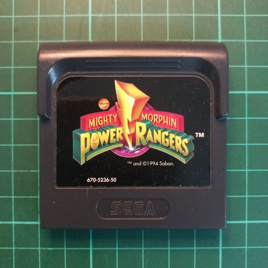 Mighty Morphin Power Rangers | SEGA Game Gear | Used Game - RetroguySA