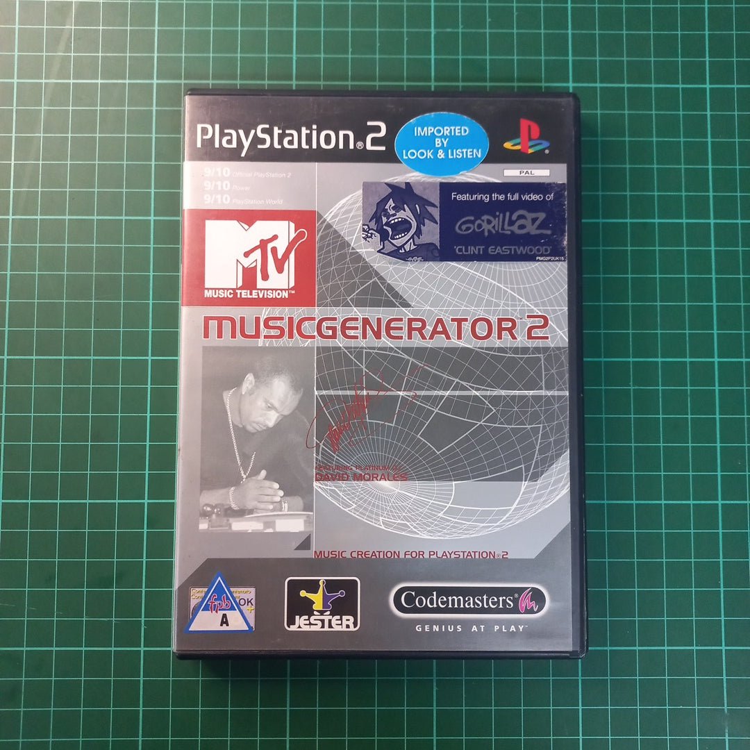MTV Music Generator 2 | PS2 | PlayStation 2 | Used Game - RetroguySA