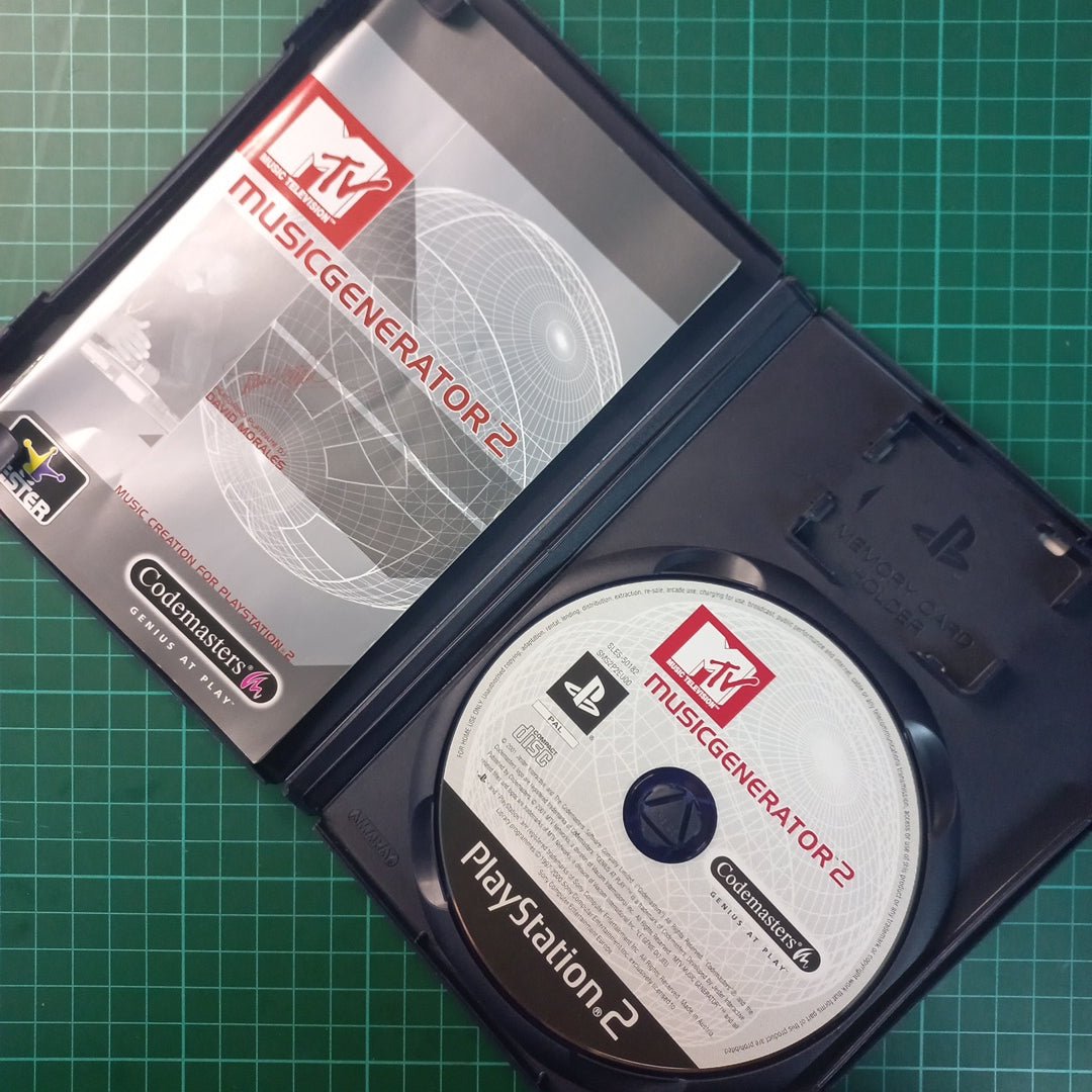 MTV Music Generator 2 | PS2 | PlayStation 2 | Used Game - RetroguySA