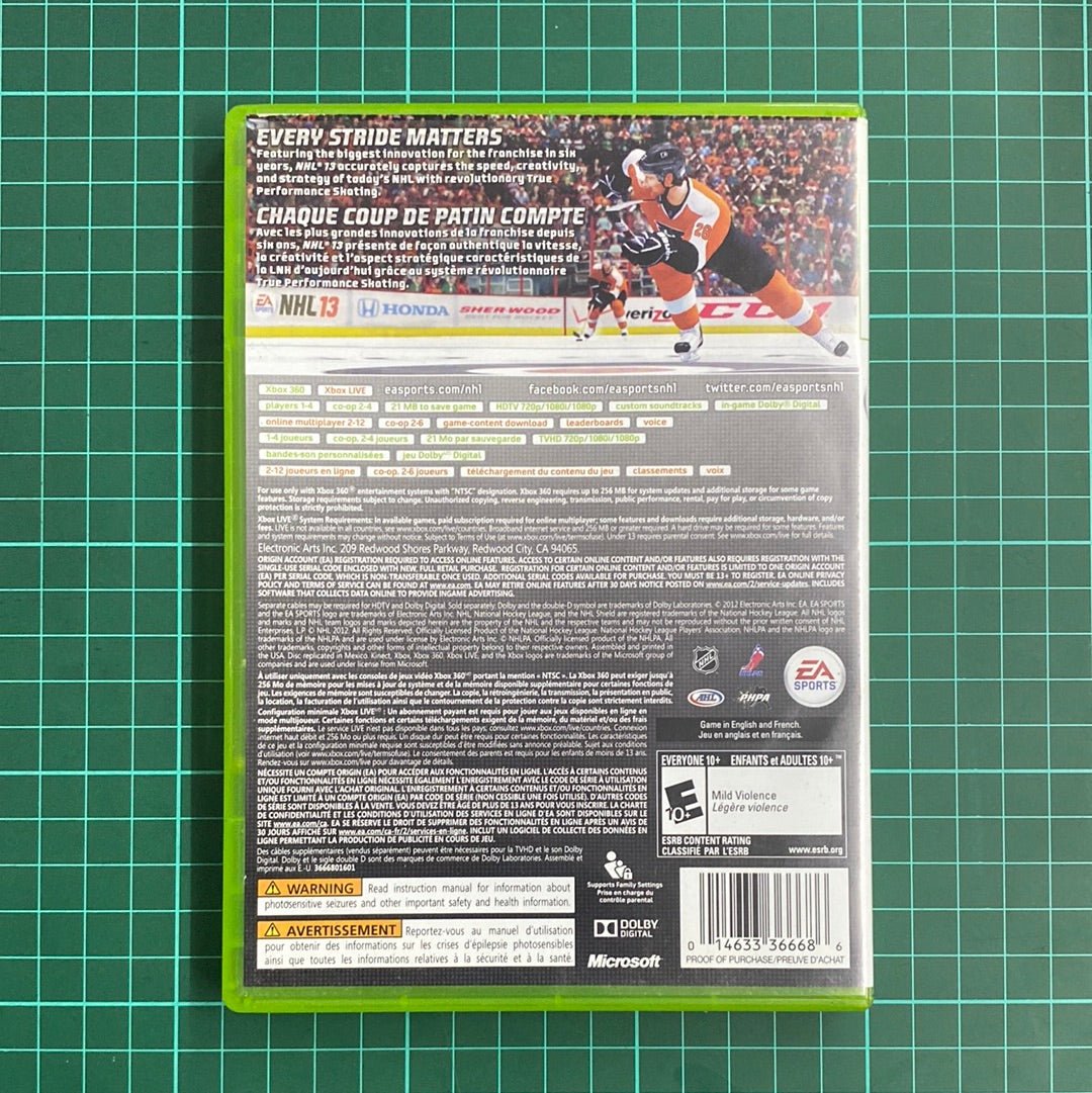 NHL 13 | XBOX 360 | Used Game | No Manual - RetroguySA