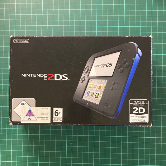 Nintendo 2DS | Black/Blue | 2DS | Handheld | Used Console - RetroguySA