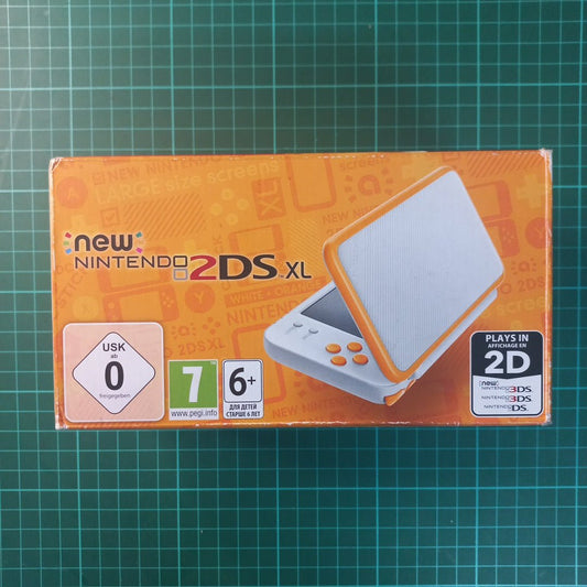 Nintendo 2DS XL | White/Orange | 2DS XL | Handheld | Used Console - RetroguySA
