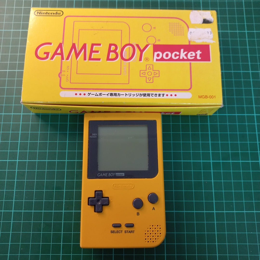 Nintendo Game Boy Pocket | Yellow | MGB - 001 | GameBoy | CIB | Used Handheld Console - RetroguySA