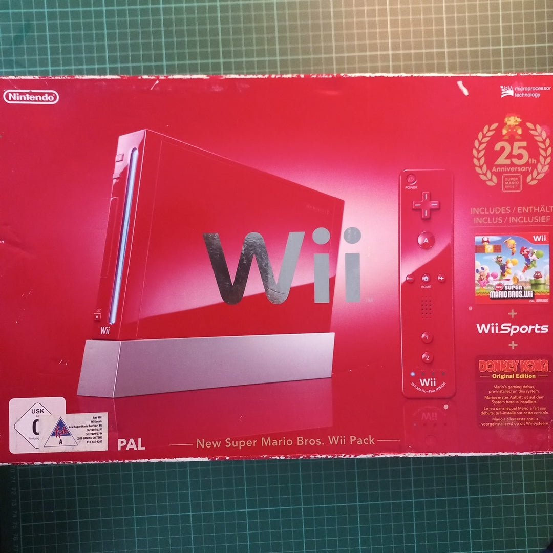 Nintendo Wii Console : Limited Red 25th Edition | Nintendo Wii | Wii Console | Used Console - RetroguySA