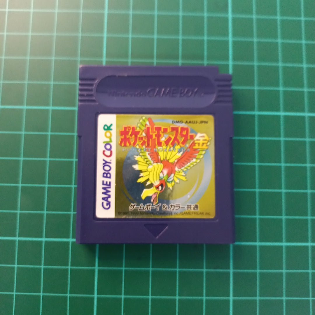 Pokemon : Gold Version | JPN | Nintendo Game Boy Color | Used Game - RetroguySA
