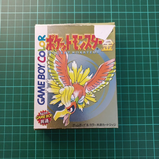 Pokemon : Gold Version | JPN | Nintendo Game Boy Color | Used Game - RetroguySA