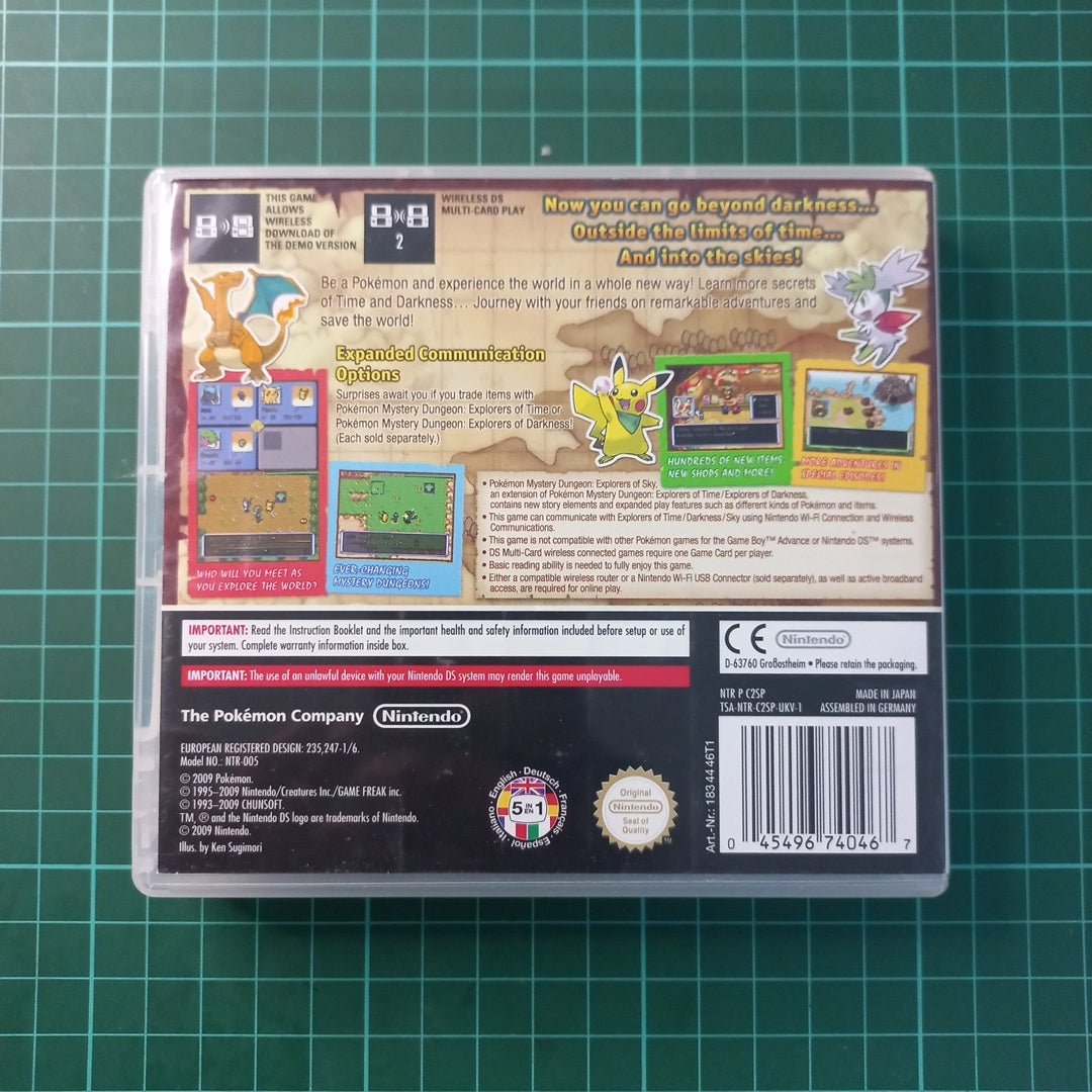 Pokemon Mystery Dungeon: Explorers of Sky | Nintendo DS | Used Game - RetroguySA