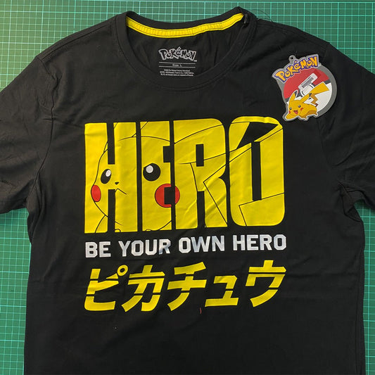 Pokémon Olympics Pika Hero Mens T-shirt | Nintendo Apparel | Official Licensed | New - RetroguySA