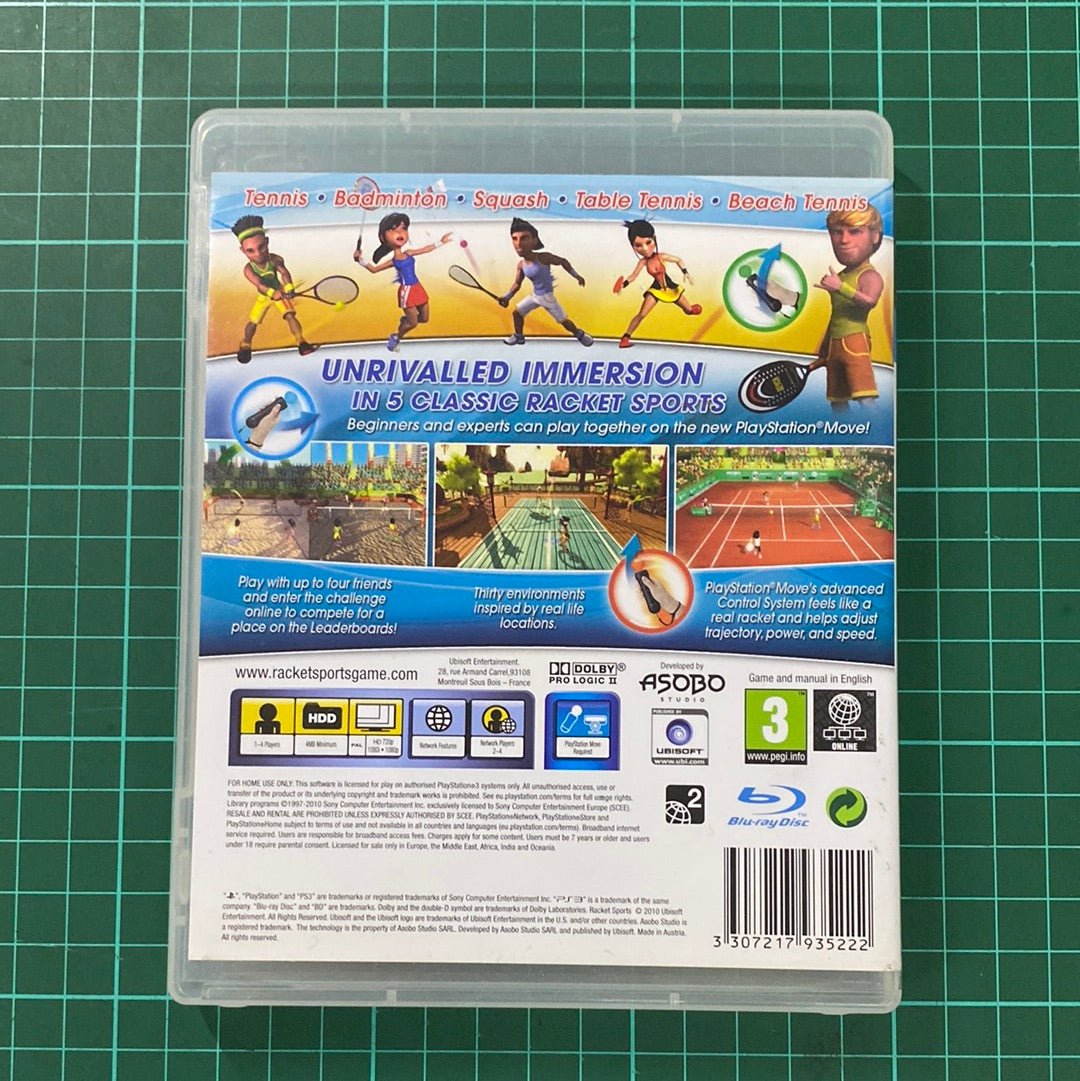 Racket Sports | PS3 | Playstation 3 (Move) | Used Game|no manual - RetroguySA