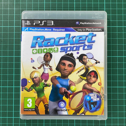 Racket Sports | PS3 | Playstation 3 (Move) | Used Game|no manual - RetroguySA