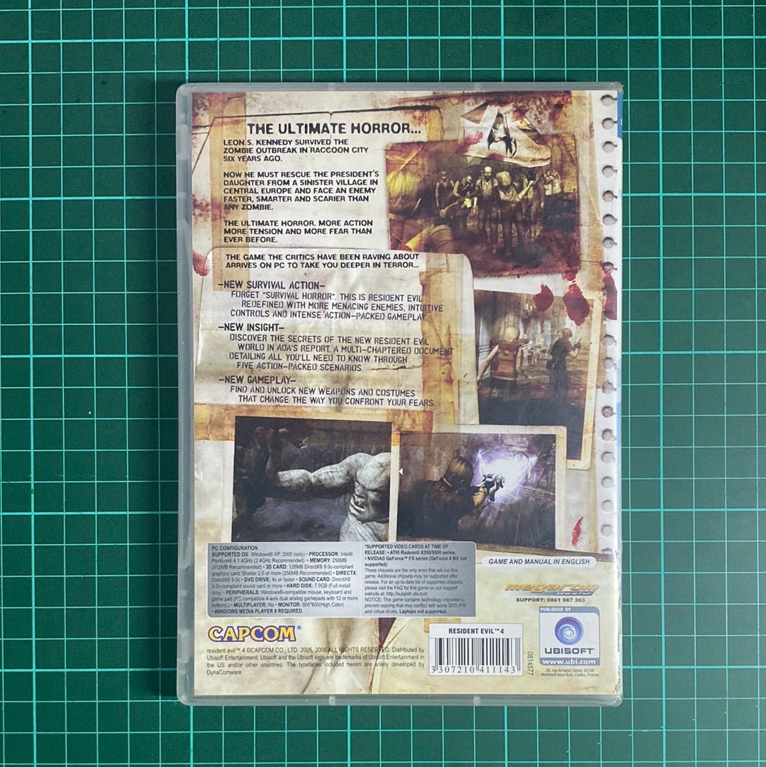 Resident Evil 4 | Exclusive | Install Key Code Used | PC | Used Game - RetroguySA