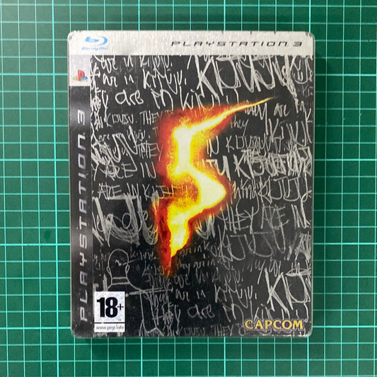 Resident Evil 5 | Steelbook | Playstation 3 | PS3 | Used Game - RetroguySA