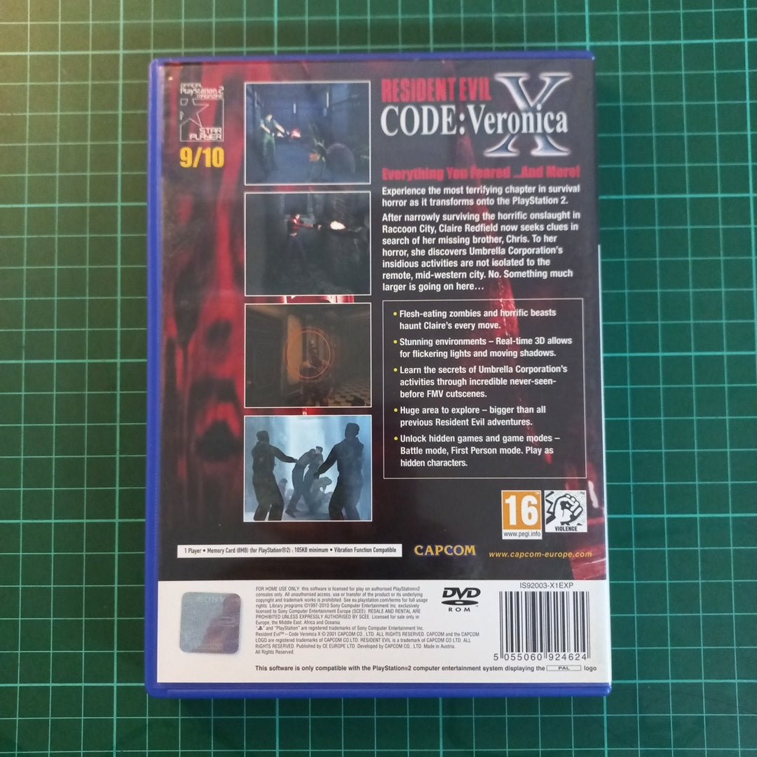 Resident Evil : Code Veronica X | Playstation 2 | PS2 | Used Game - RetroguySA