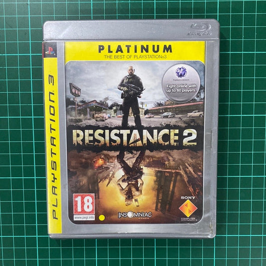 Resistance 2 | PlayStation 3 | PS3 | Platinum | Used Game - RetroguySA