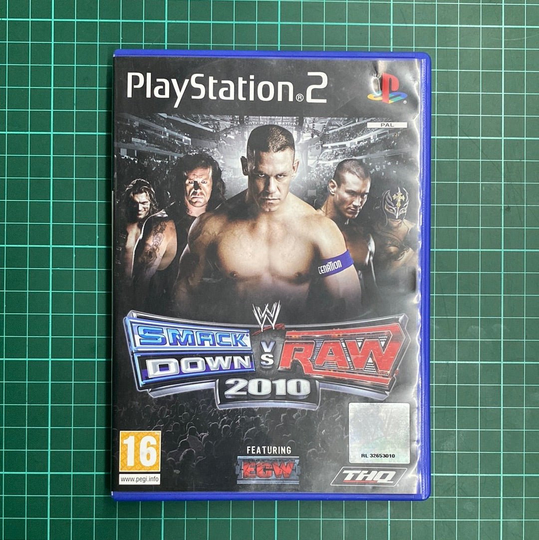 Smackdown Vs. Raw 2010 | PS2 | PlayStation 2 | Used Game - RetroguySA