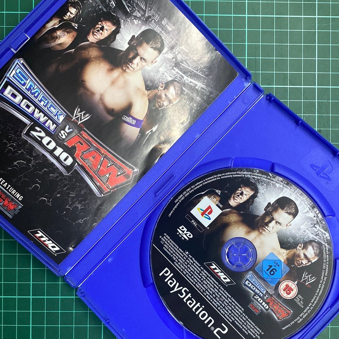 Smackdown Vs. Raw 2010 | PS2 | PlayStation 2 | Used Game - RetroguySA
