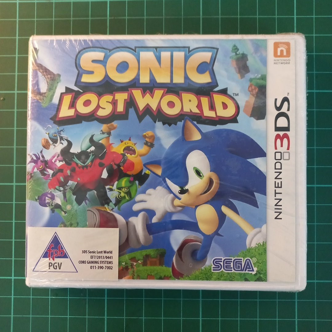 Sonic : Lost World | Nintendo 3DS | 3DS | New Sealed - RetroguySA