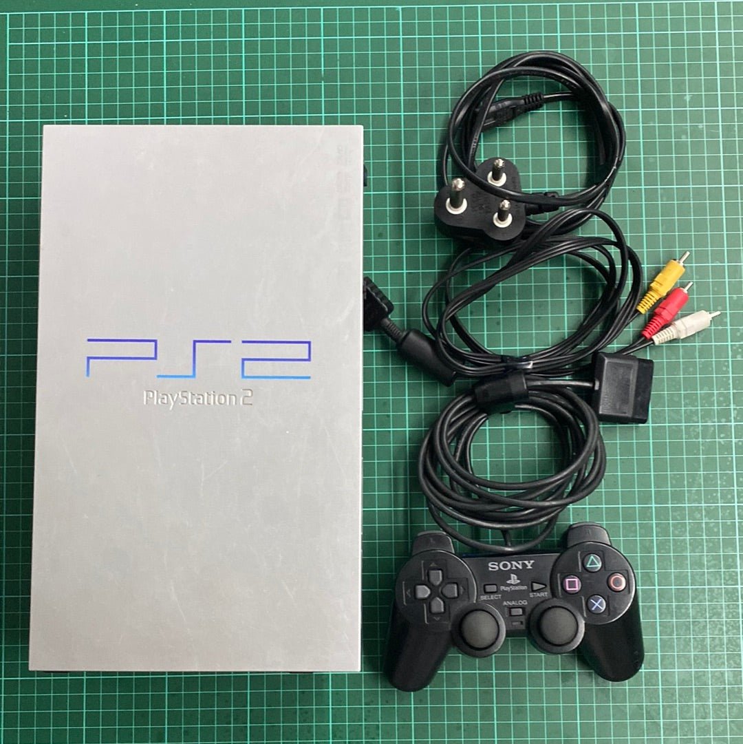 Sony Playstation 2 Console | Silver | PS2 Console | Used Playstation Console - RetroguySA