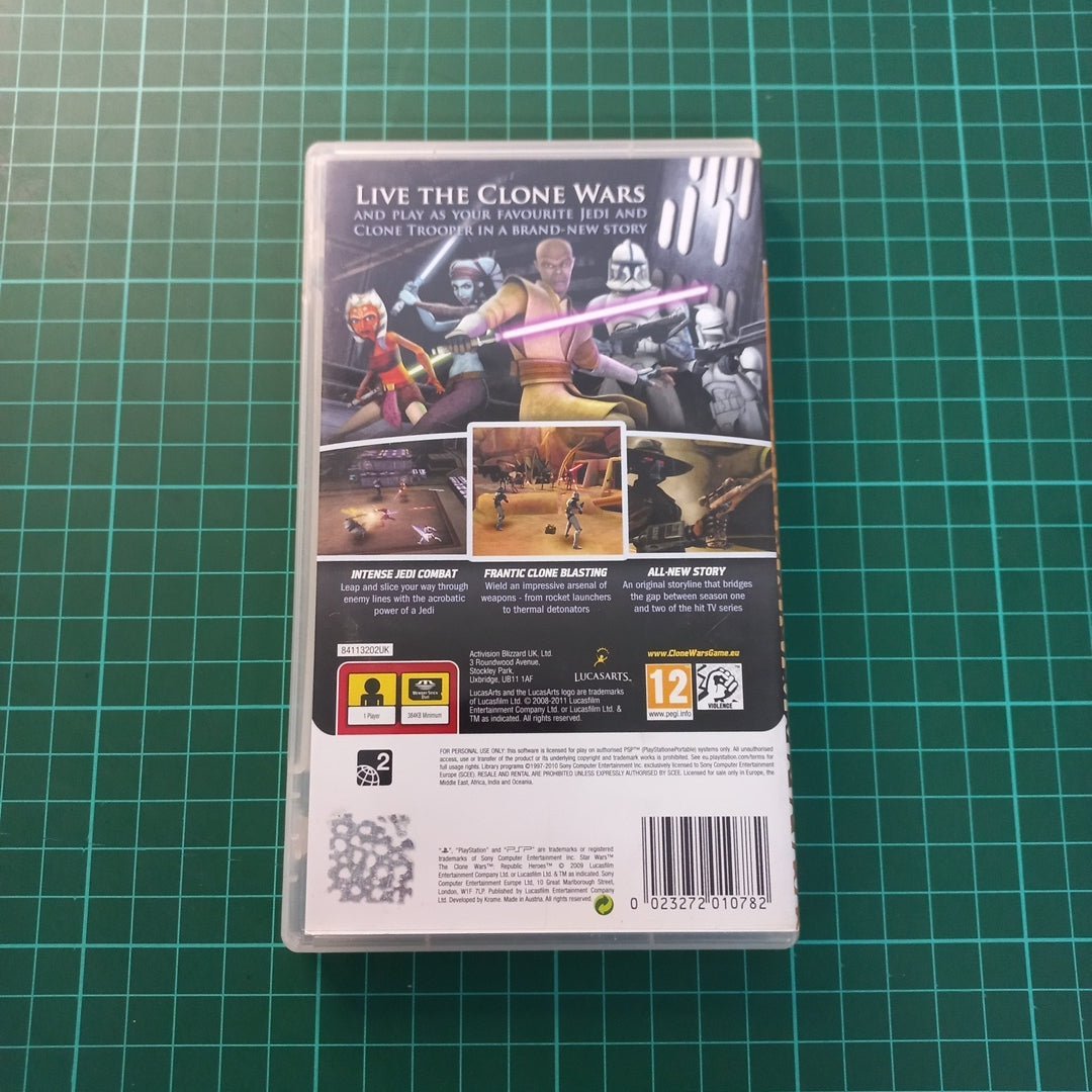 Star Wars : The Clone Wars : Republic Heroes | PSP | Used Game - RetroguySA