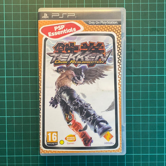 Tekken: Dark Resurrection | PSP | Essentials | Used Games | No Manual - RetroguySA