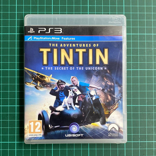 The Adventures of Tintin: The Secret of The Unicorn | PlayStation 3 | PS3 | Used Game | No Manual - RetroguySA
