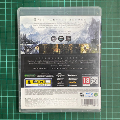 The Elder Scrolls V: Skyrim | Legendary Edition | PS3 | PlayStation 3 | Used Game - RetroguySA