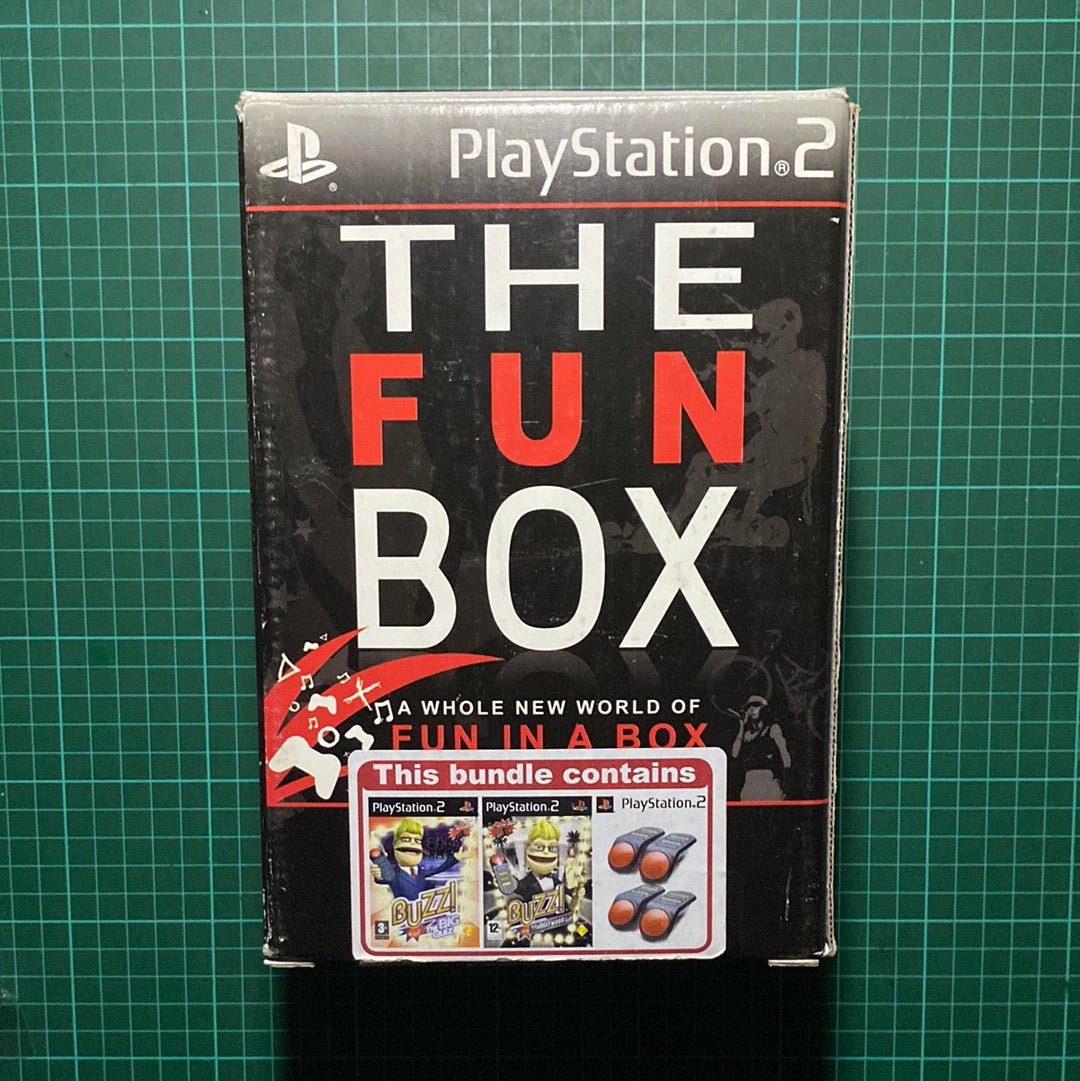 The Fun Box: Buzz | PS2 | Playstation 2 | Bundle | Accessories - RetroguySA