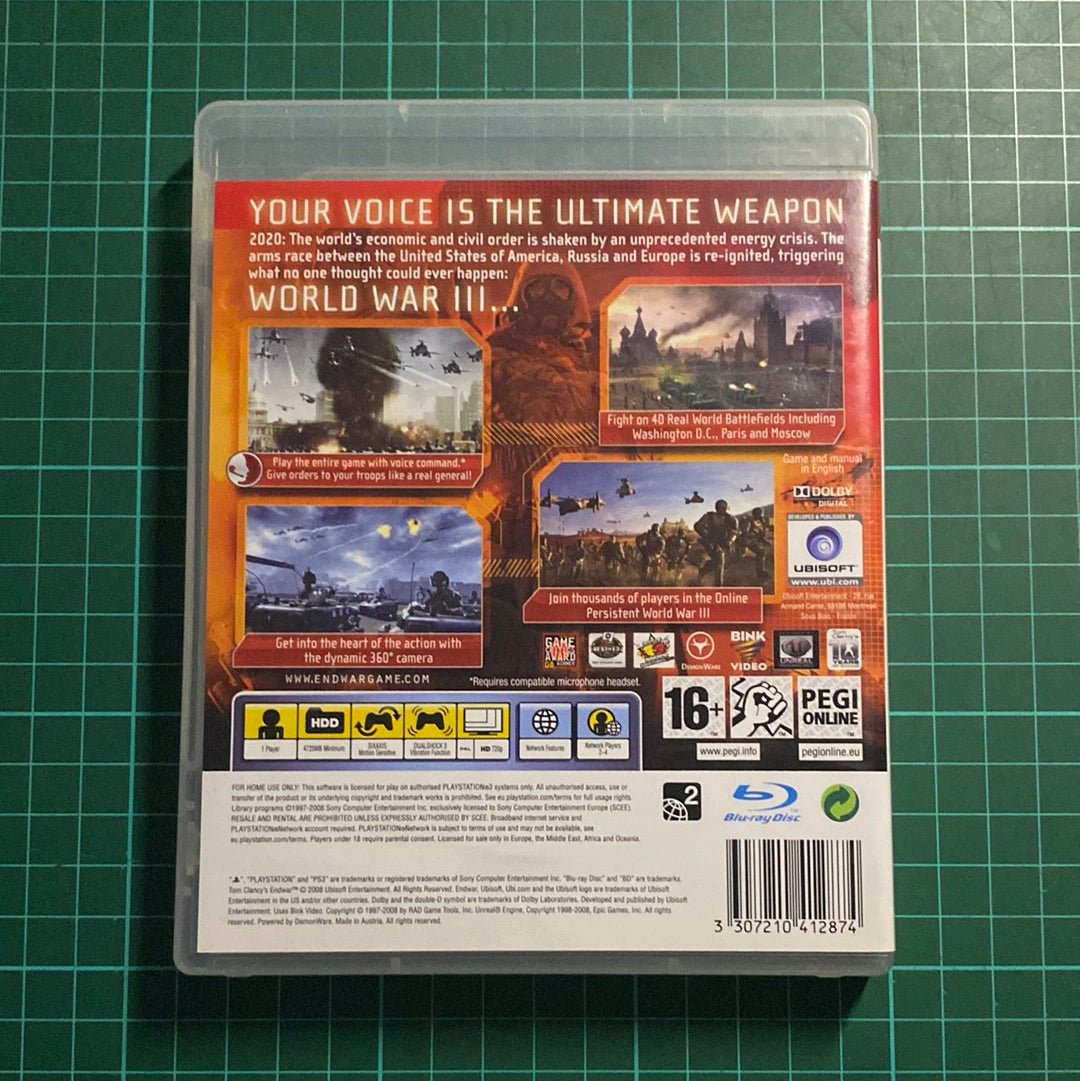 Tom Clancy's End War | PS3 | Playstation 3 | Used Game - RetroguySA