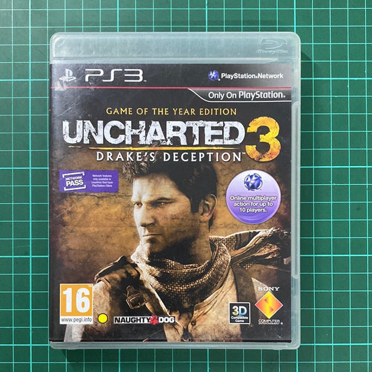 Uncharted 3: Drake's Deception | Game of the year edition | PlayStation 3 | PS3 | Used Game - RetroguySA