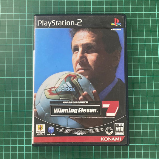 Winning Eleven 7 | JPN | Import | Playstation 2 | PS2 | Used Game - RetroguySA