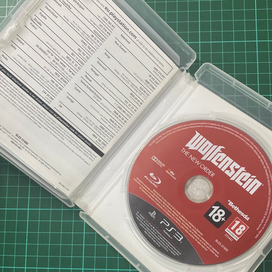 Wolfenstein: The New Order | PlayStation 3 | PS3 | Used Game - RetroguySA