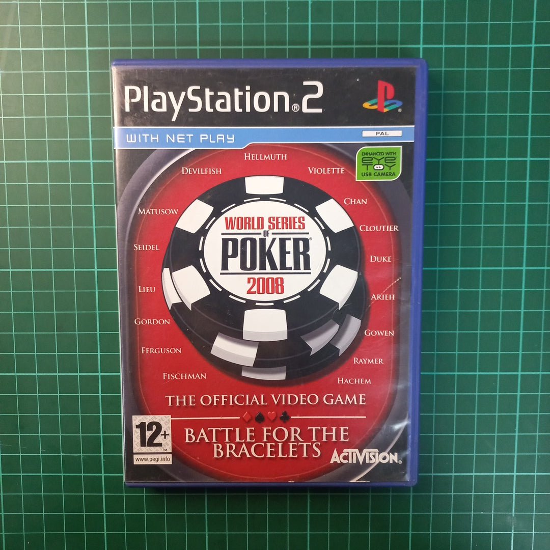 World Series of Poker 2008 | PS2 | PlayStation 2 | Used Game - RetroguySA