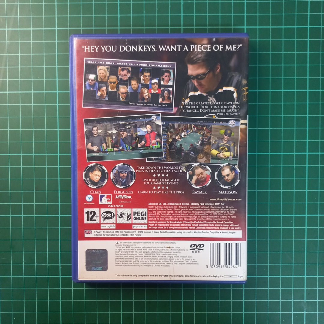 World Series of Poker 2008 | PS2 | PlayStation 2 | Used Game - RetroguySA
