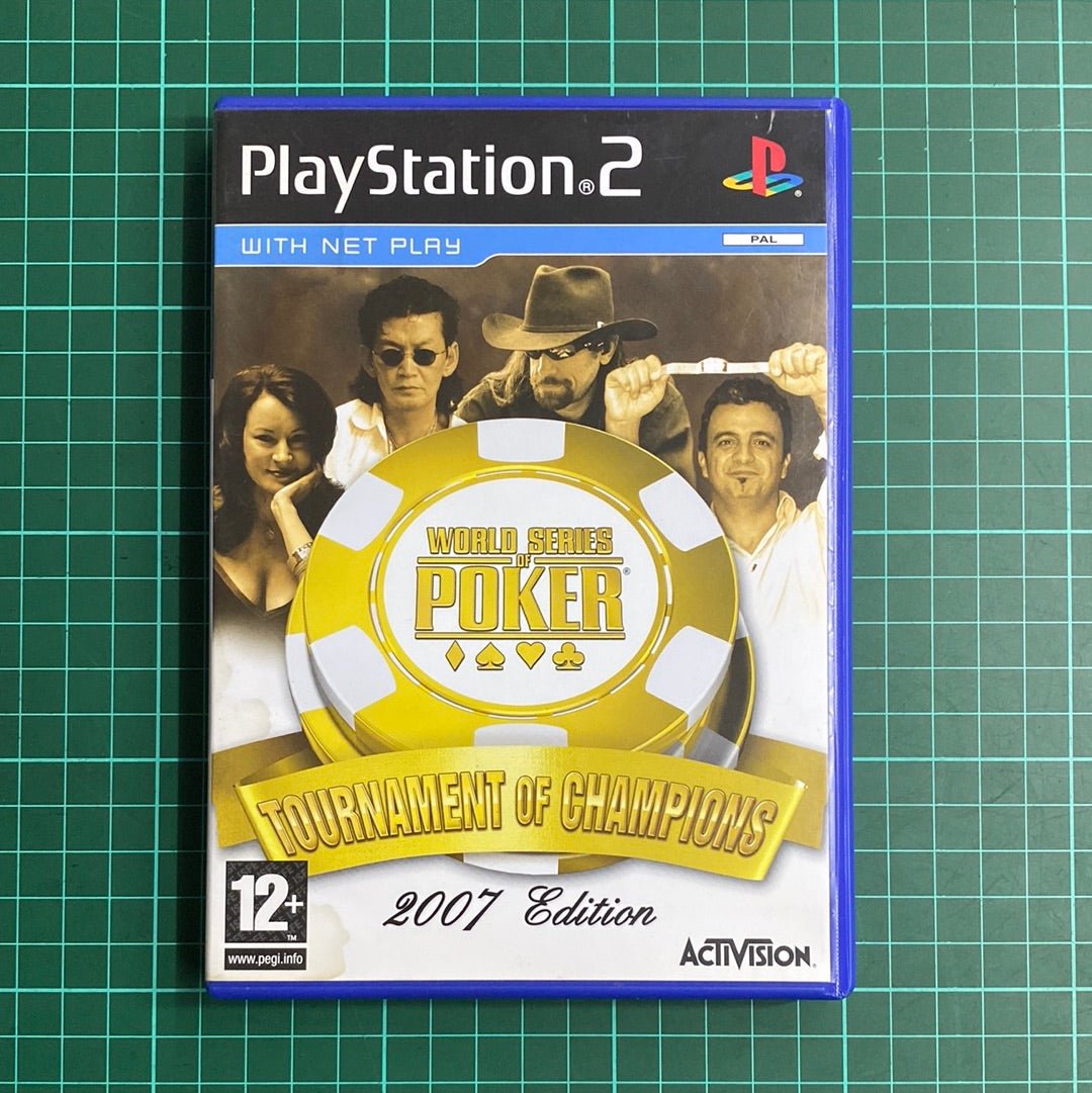 World Series of Poker: Tournament of Champions 2007 Edition | PS2 | PlayStation 2 | Used Game - RetroguySA