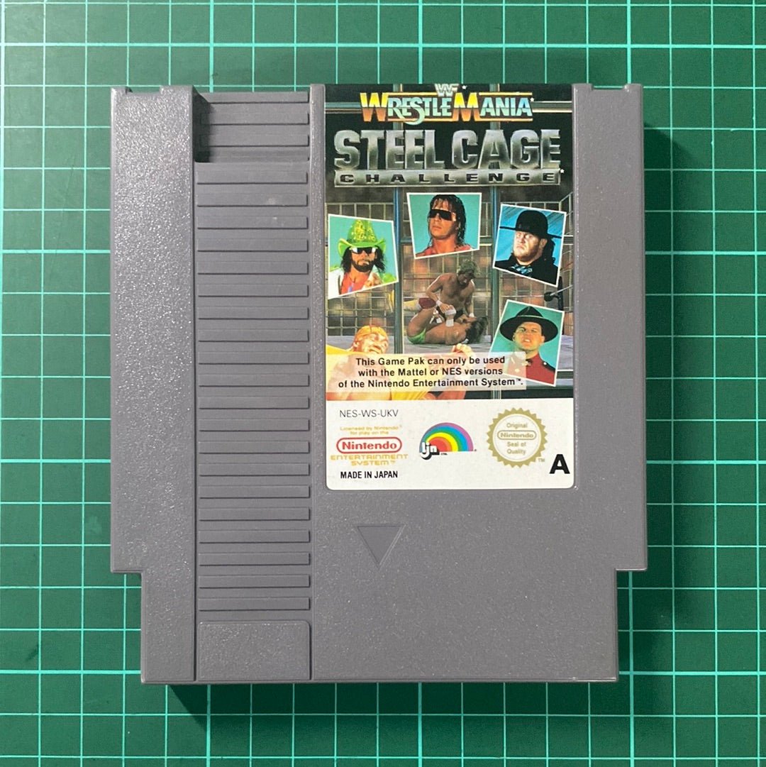 Wrestle Mania : Steel Cage Challenge | Nintendo Entertainment System | NES | Nintendo | Used Game - RetroguySA