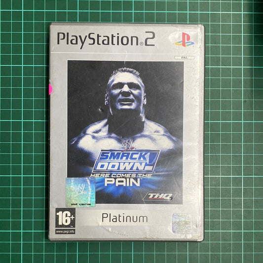 WWE SmackDown: Here comes the Pain | Platinum | PS2 | PlayStation 2 | Used Game - RetroguySA